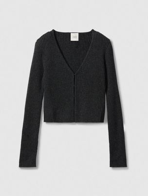 asphalt cashmere 2-in-1 cardigan set for women calvin klein