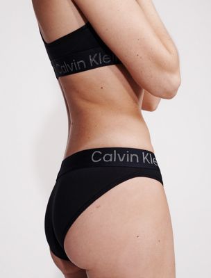 black modern cotton bikini for women calvin klein