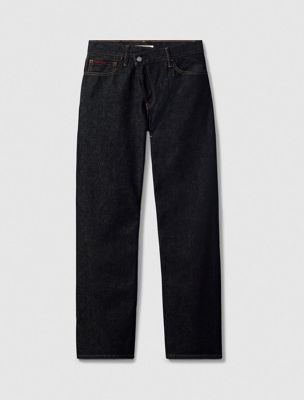 rinse 90s asymmetric jeans for women calvin klein