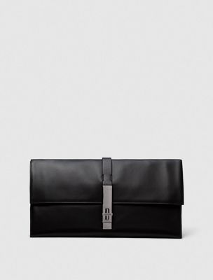 multi leather clutch for women calvin klein