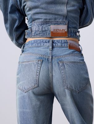rebel jung kook for calvin klein 90s straight jeans for men 