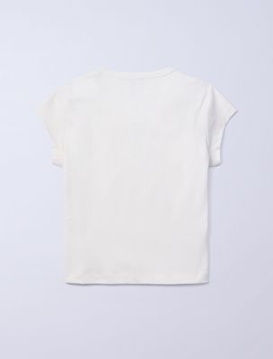 lily jung kook for calvin klein monogram baby tee for women calvin klein
