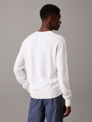 tofu luxury cotton jumper for men calvin klein