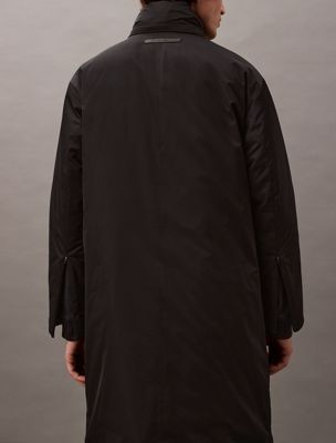parka matelassée en nylon black beauty pour hommes calvin klein