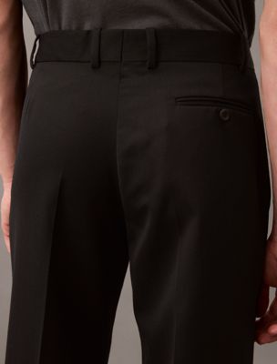 black beauty straight twill trouser for men calvin klein