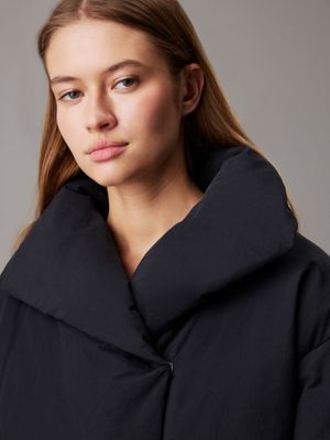 doudoune courte black beauty pour femmes calvin klein