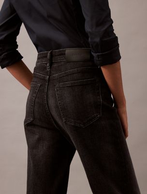 midnight stone relaxed cotton cashmere jeans for women calvin klein