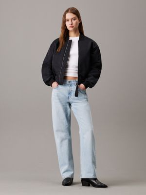 marbled beacon 90's straight jeans for women calvin klein jeans