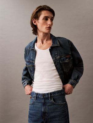 ck no05 90's trucker jacket for men calvin klein