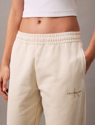 turtledove relaxed monogram joggers for women calvin klein jeans