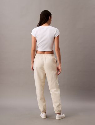 turtledove relaxed monogram joggers for women calvin klein jeans