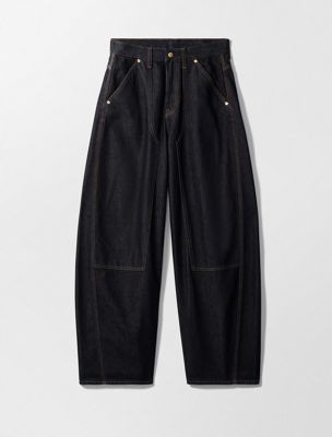 lunar rinse front seam tapered jeans - lunar new year for men 