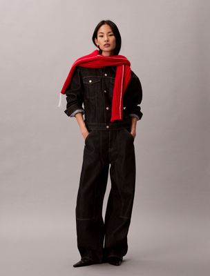 blue front seam tapered jeans - lunar new year for men 