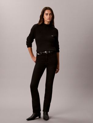 black skinny bootcut jeans for women calvin klein jeans