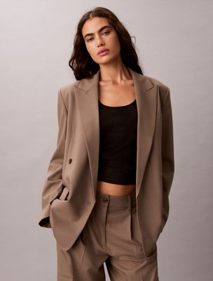  classic double-breasted blazer for  
