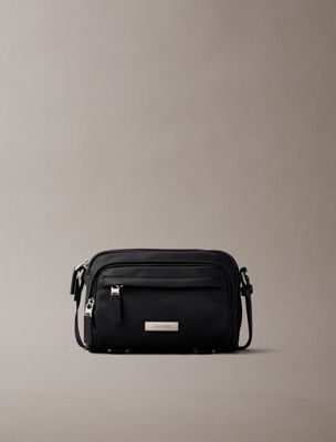 sac pour appareil photo en nylon déperlant black pour hommes calvin klein