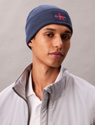 moonlit ocean czapka z logo dla mężczyźni - calvin klein