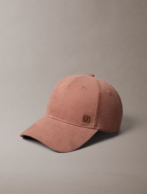 casquette de base-ball avec logo monogramme emblématique brown pour femmes calvin klein