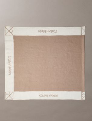 multi linen blen pareo wrap scarf for women calvin klein