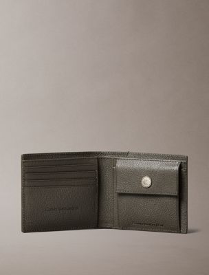 beluga leather wallet for men calvin klein jeans