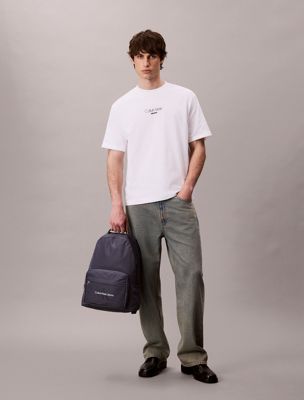 zaino per laptop ombre blue da uomini calvin klein jeans