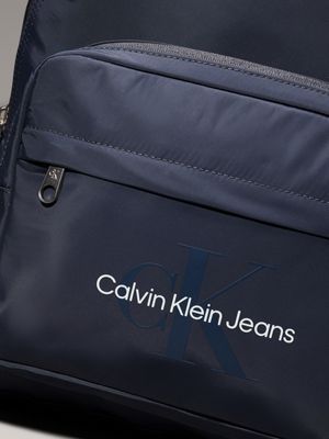 ombre blue laptop backpack for men calvin klein jeans