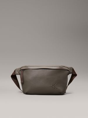 grey bum bag for men calvin klein jeans