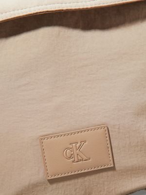 crockery oversized bum bag for men calvin klein jeans