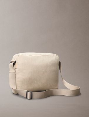 crockery crossbody flight bag for men calvin klein jeans
