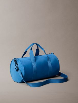 blue duffle bag for men 