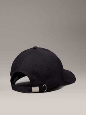 black twill logo cap for men calvin klein jeans