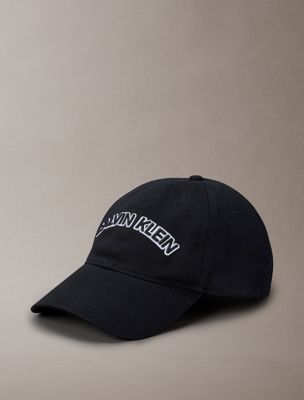 black twill logo cap for men calvin klein jeans