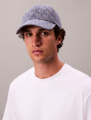 atmosphere logo jacquard cap for men calvin klein jeans