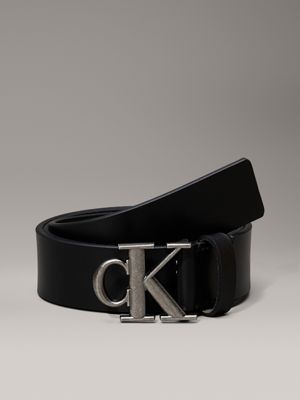 purple leather belt for men calvin klein jeans