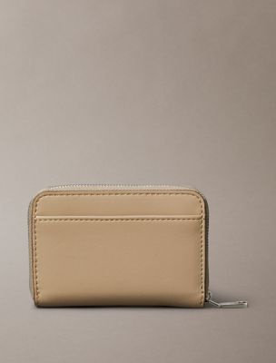 crockery zip around wallet for women calvin klein jeans