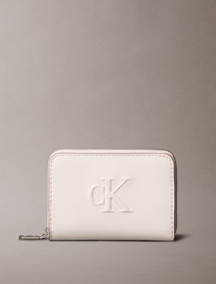 blue zip around wallet for women calvin klein jeans