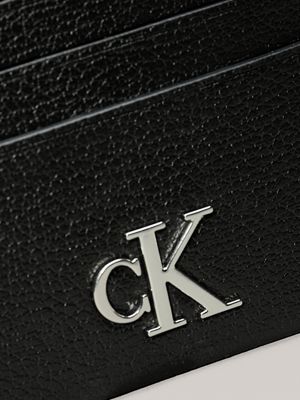 na black logo cardholder for women calvin klein jeans