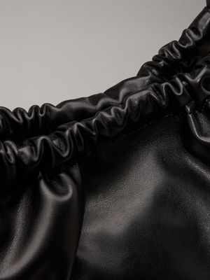 sac bandoulière à cordon de serrage black beauty pour femmes calvin klein jeans