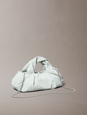sky gray twist crossbody bag für damen - calvin klein jeans