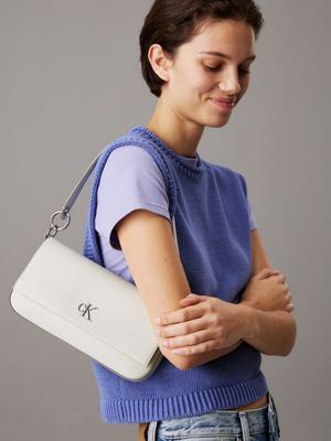 silver birch shoulder bag for women calvin klein jeans