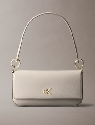 bolso de hombro convertible brown de mujeres calvin klein jeans