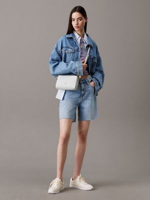 sky gray crossbody camera bag for women calvin klein jeans