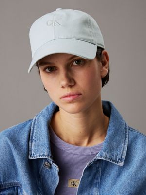 slate twill logo cap for women calvin klein jeans