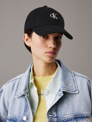 black twill logo cap for women calvin klein jeans