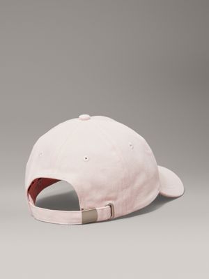 silver peony twill logo cap for women calvin klein jeans