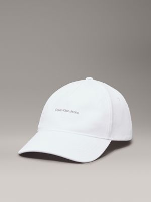 white twill logo cap for women calvin klein jeans