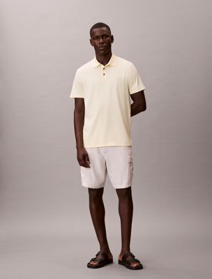  polo van pima-katoen voor heren - calvin klein