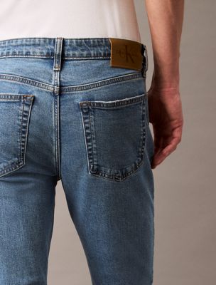 coastal blue slim jeans for men calvin klein jeans