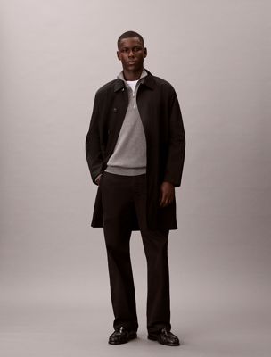 black 90s straight chino pants for men calvin klein jeans