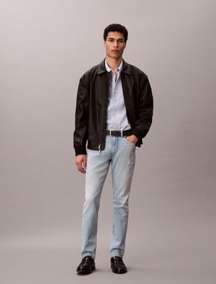 blue slim fit jeans for men 